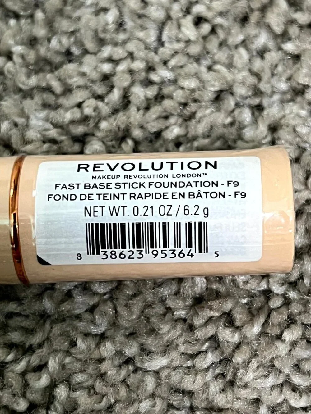 Revolution Makeup Fast Base Stick Foundation F9 3 Pack New